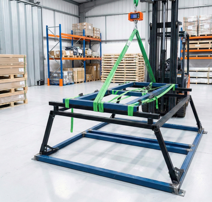 Lift Resistance Testing to simulate the upward force of 2,200lbs (1,000kg) experienced when driving with a full load on the roof.