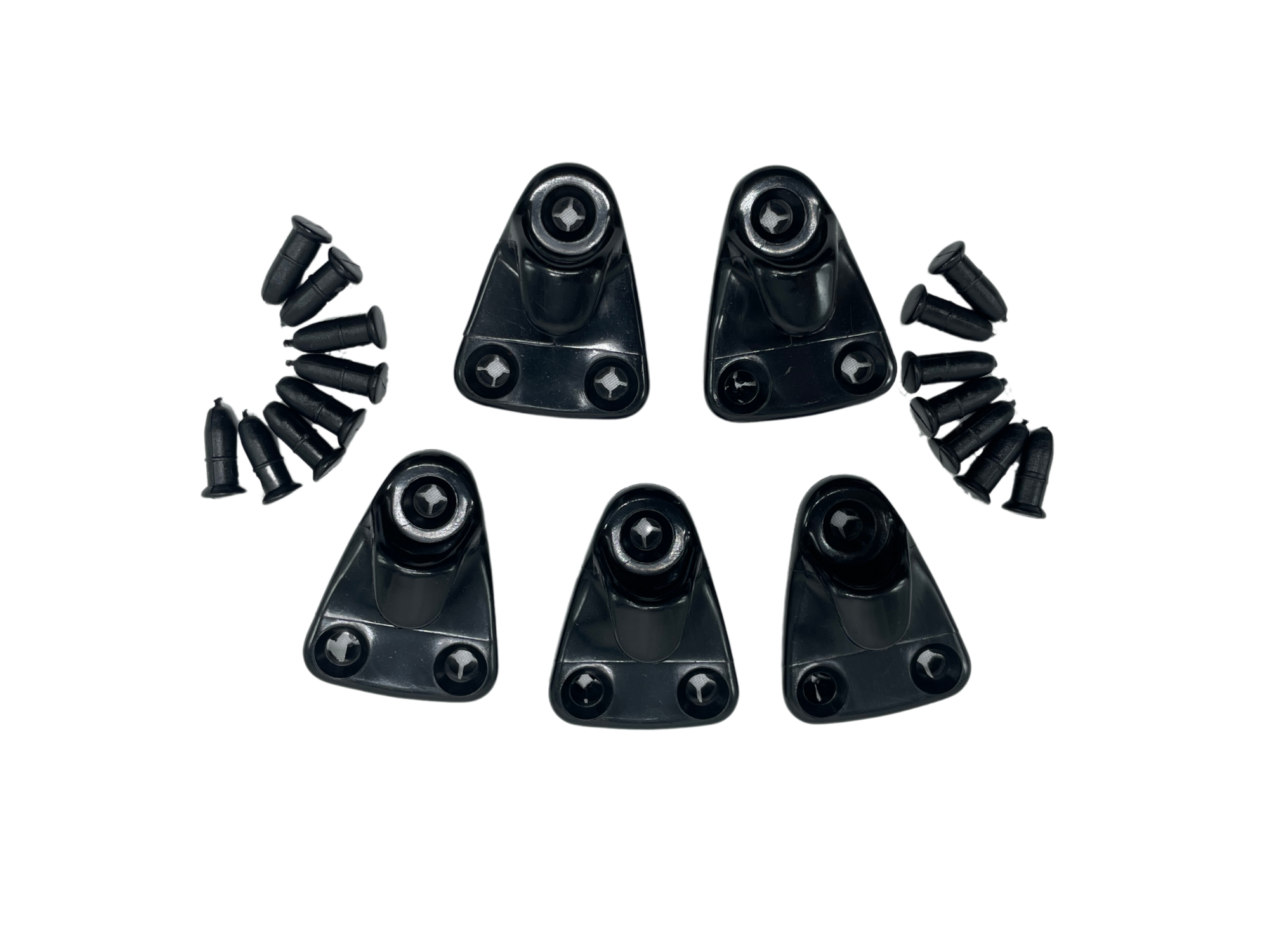 Ute Tie Down Cords 15-Pack Bunji Shockcord Rope With Hooks - Ute, Marine, Tonneau Tarp, Bungee Tie Downs Bungee Tow Rope