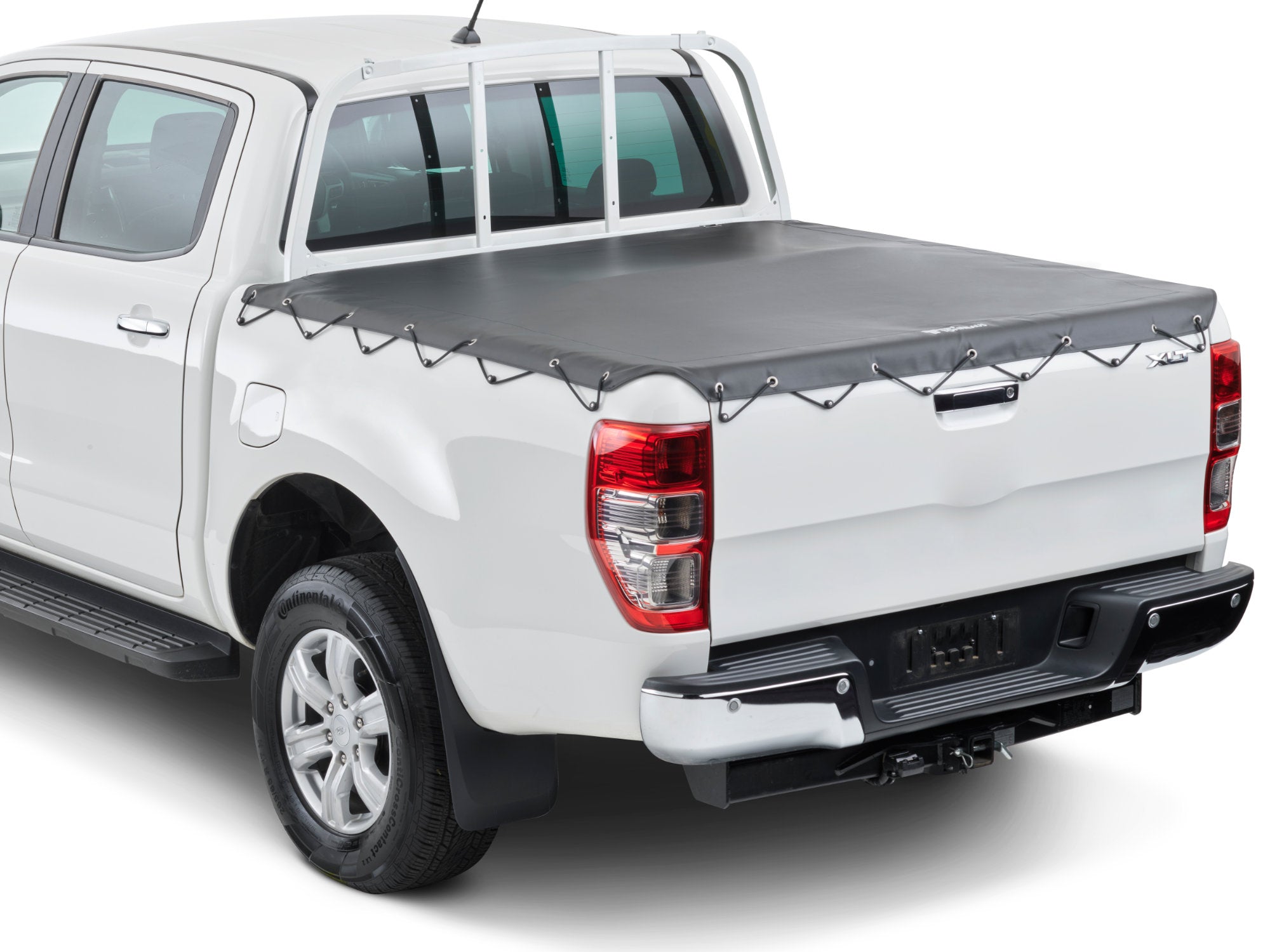 Toyota Hilux Dual Cab 1983 to 1988 with Headboard Rope Ute Tonneau Cov ...